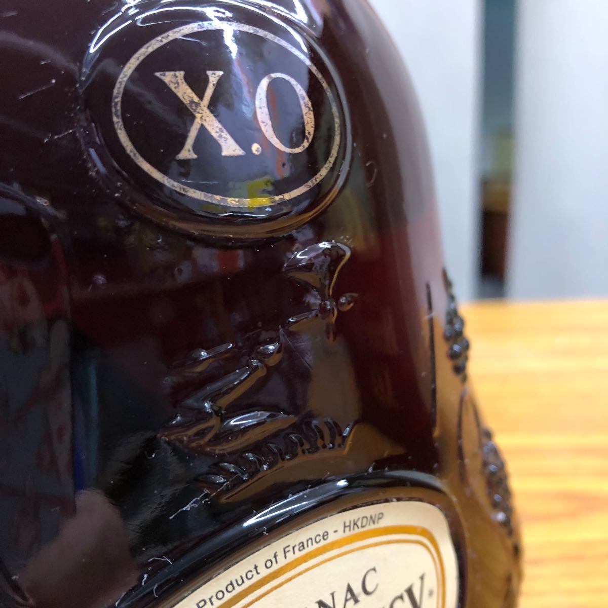 未開栓 ヘネシー XO 金キャップ 1000ml 箱付 Hennessy XO 1L GOLD 1
