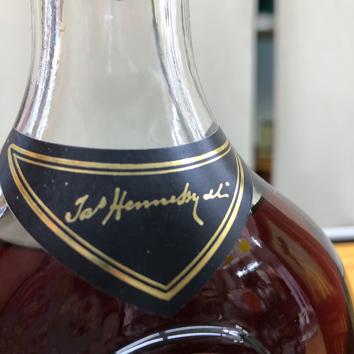 未開栓 ヘネシー XO 金キャップ 1000ml 箱付 Hennessy XO 1L GOLD 1