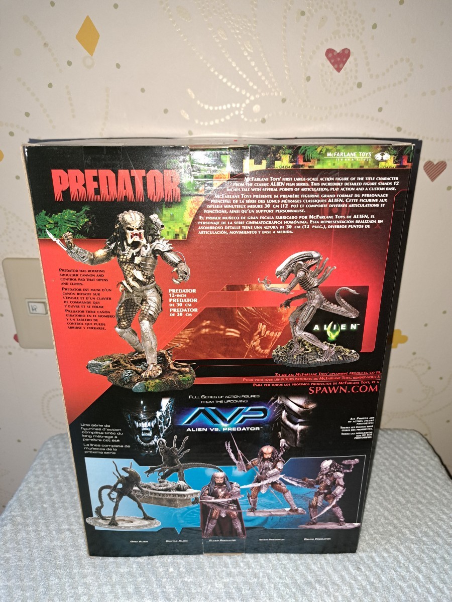 PREDATOR vs ALIEN プレデター 12インチフィギュア McFARLANE TOYS