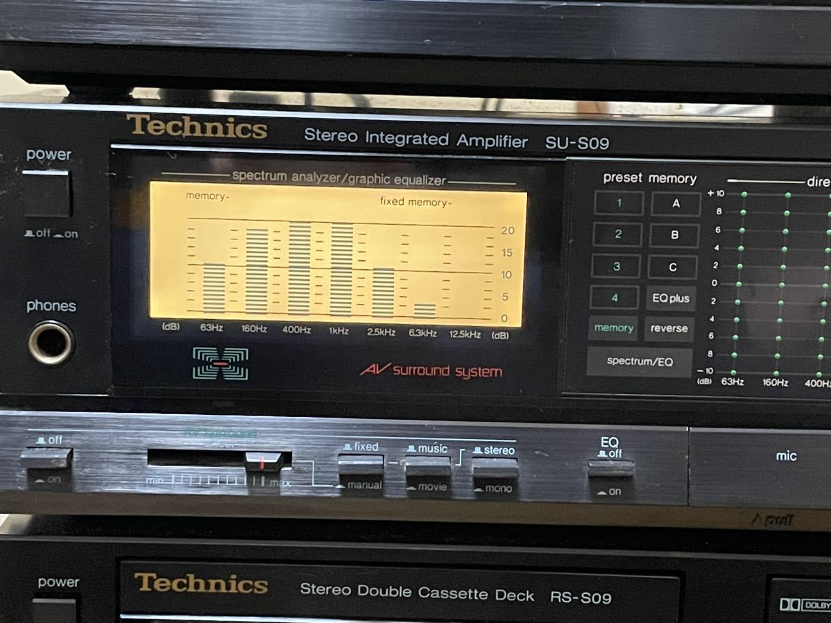 テクニクス Technics システムコンポ SC-X99CD スピーカー欠品 CD