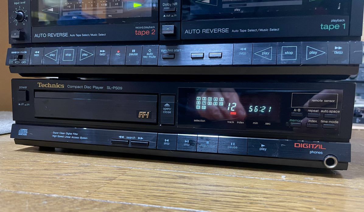 テクニクス Technics システムコンポ SC-X99CD スピーカー欠品 CD