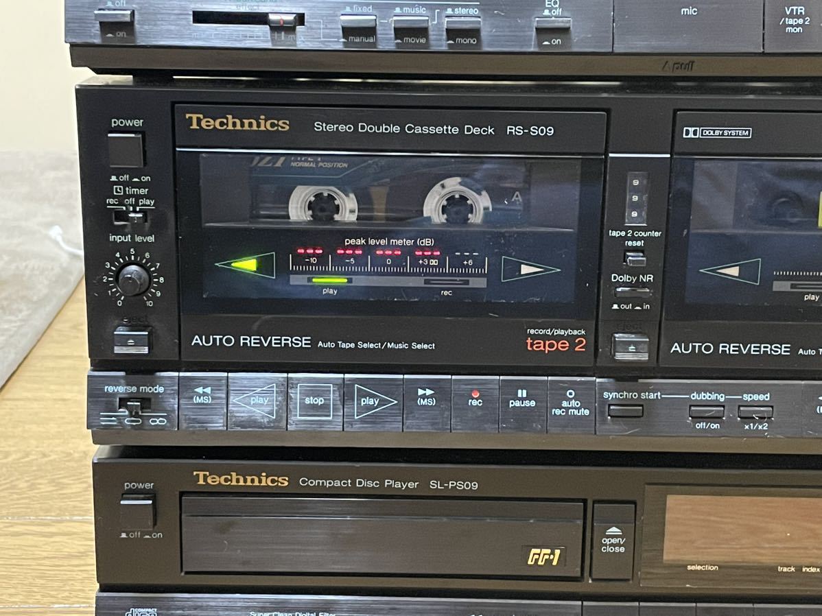 テクニクス Technics システムコンポ SC-X99CD スピーカー欠品 CD