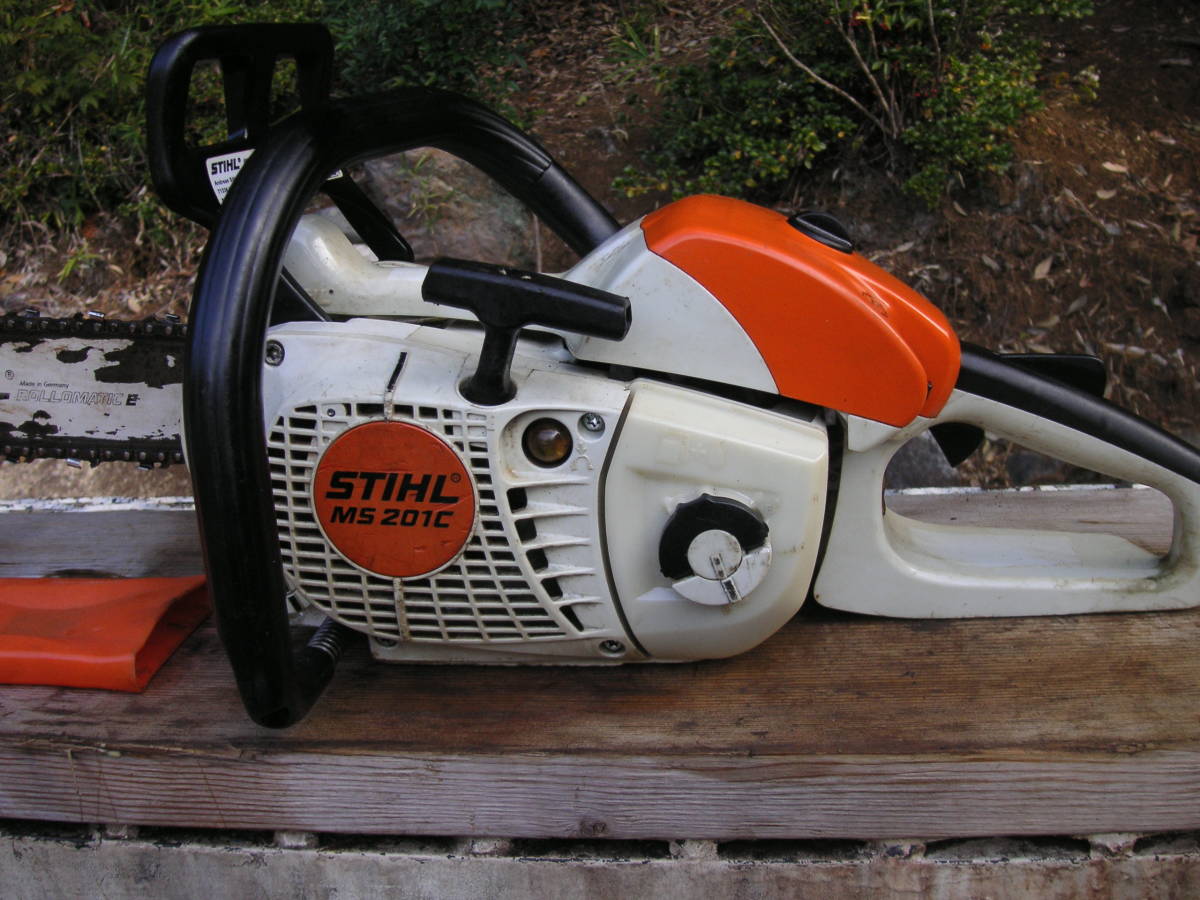 STIHL MS201 C -Eプロ機 実働品（スチールMS201C-EM 実働 - 美しい） 