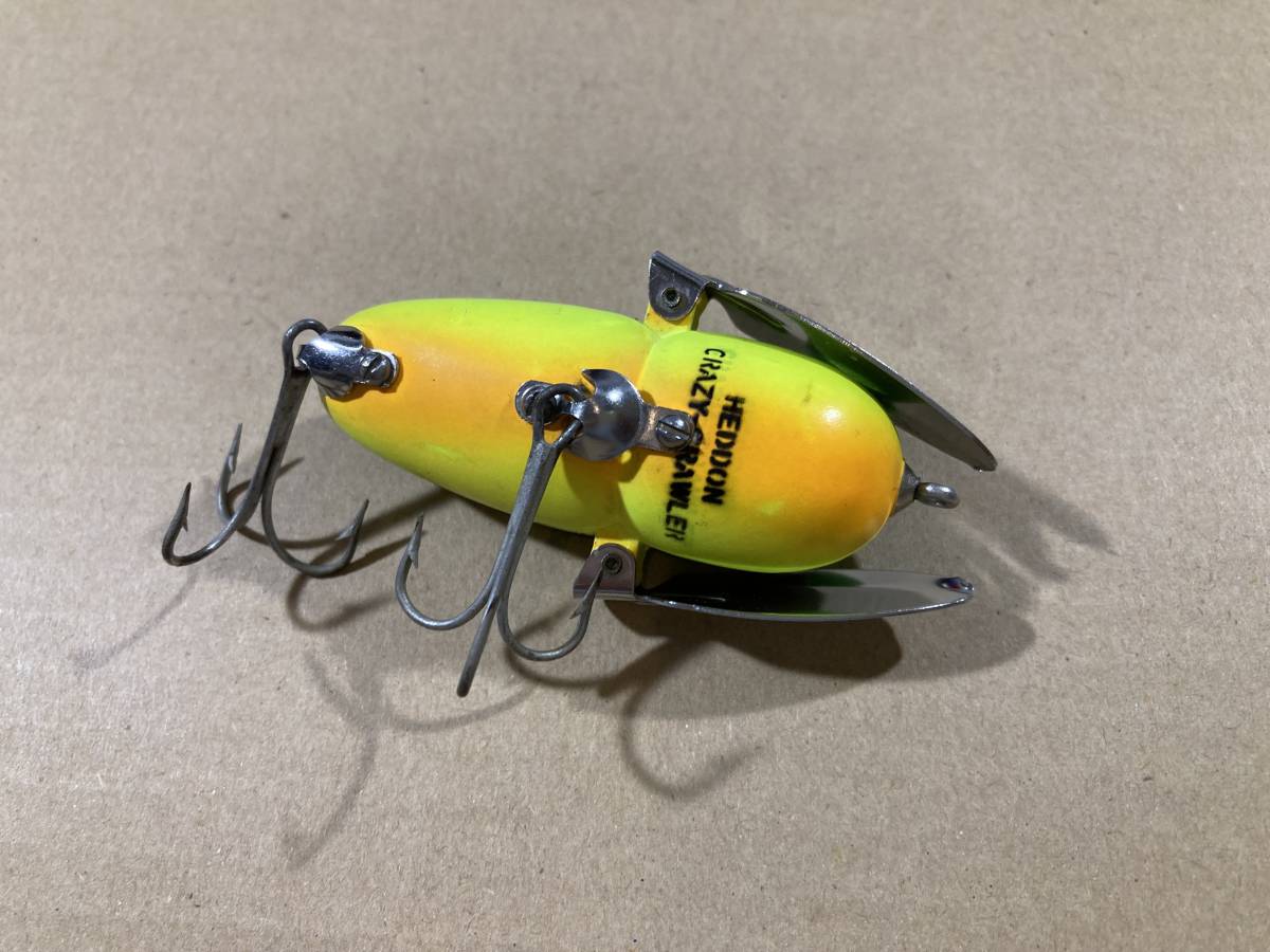 オールド ヘドン クレイジークローラー GRA 吹目 HEDDON Crazy Crawler