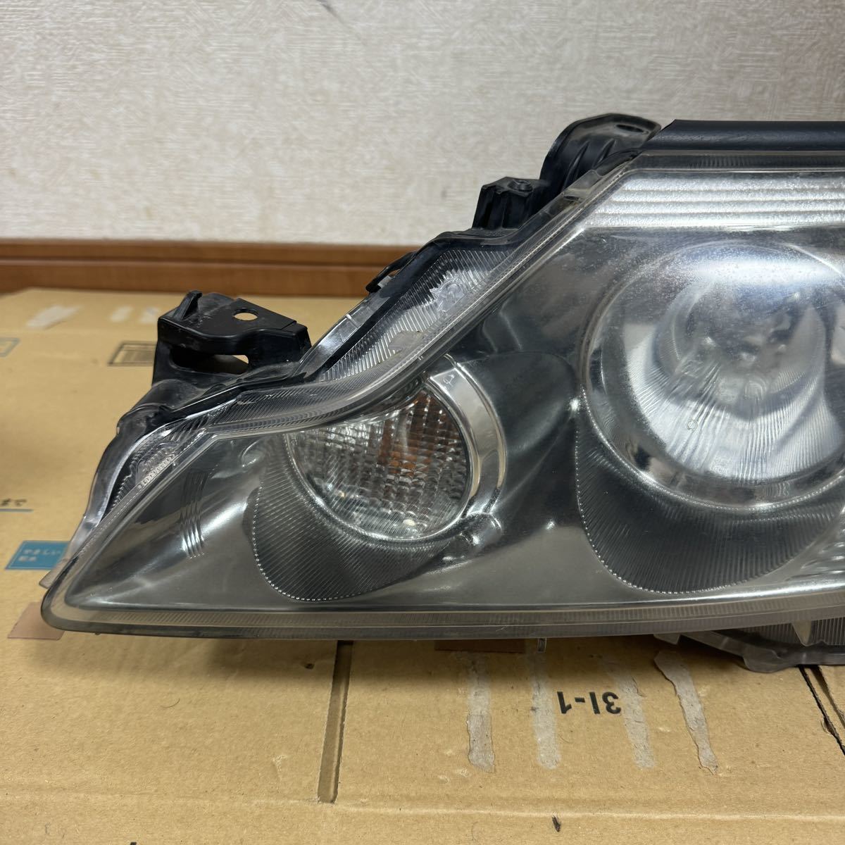 50 エスティマ アエラス用 純正 HID ヘッドライト 左セット KOITO 28-217