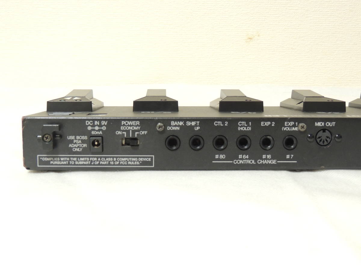 BOSS FC-50 MIDI FOOT CONTROLLER MIDIフットコントローラー 通電確認済み ジャンク 中古 3－1_6