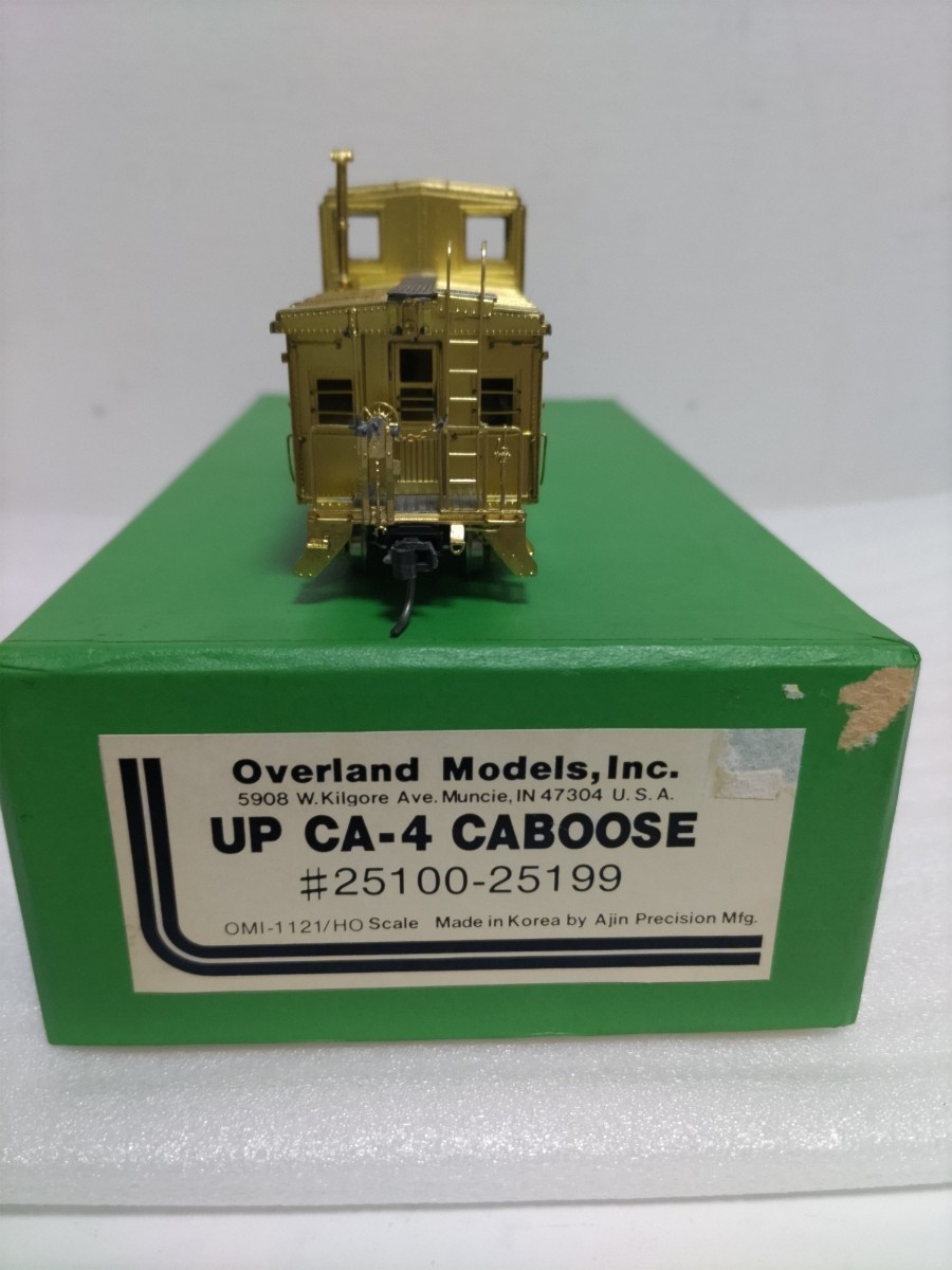 Overland Pacific UP Union OMI - Caboose Brass HO Models Models