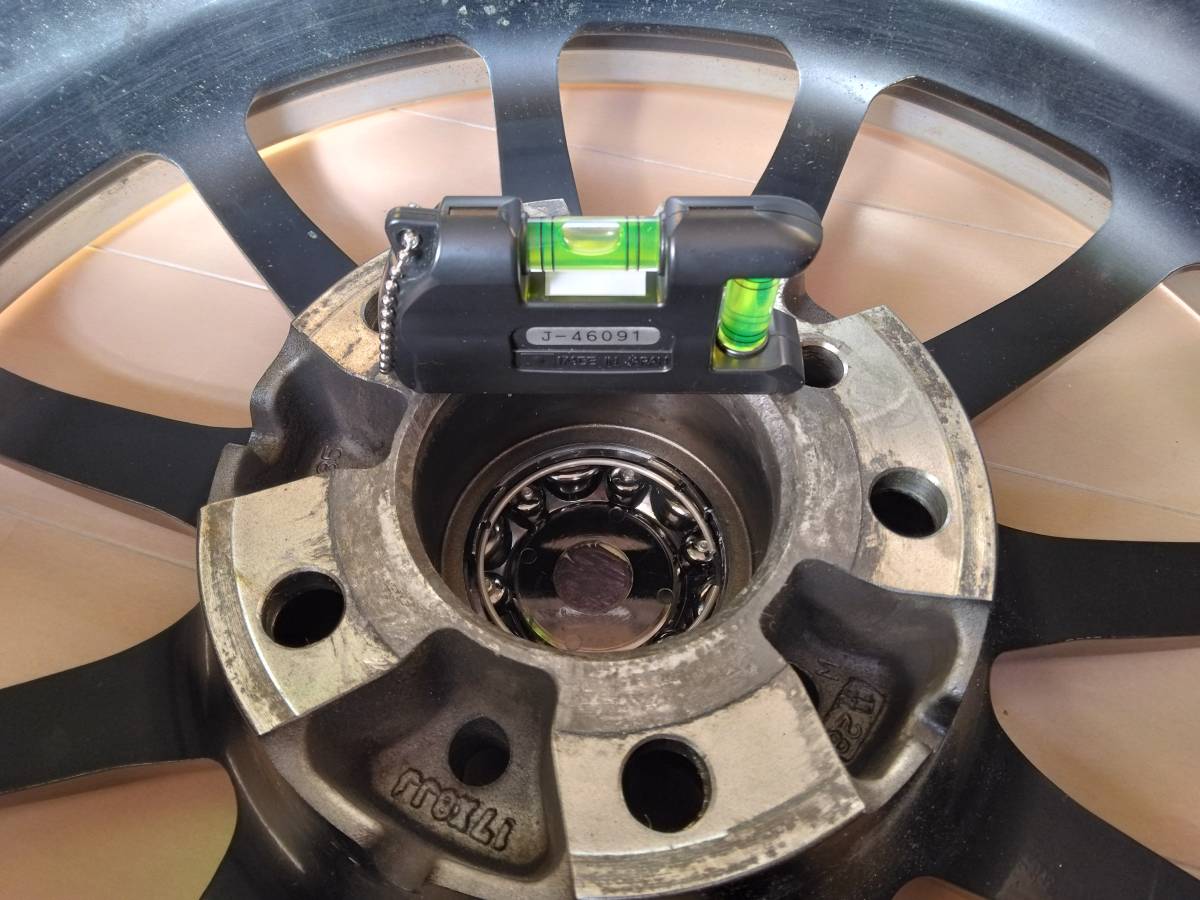 BMW WORK ワークエモーション11R 中古2本17インチ8jj＋35 pcd120 5H ハブ径72.5 スペアスタッドレス用に検索） E364690　引き取り歓迎_8