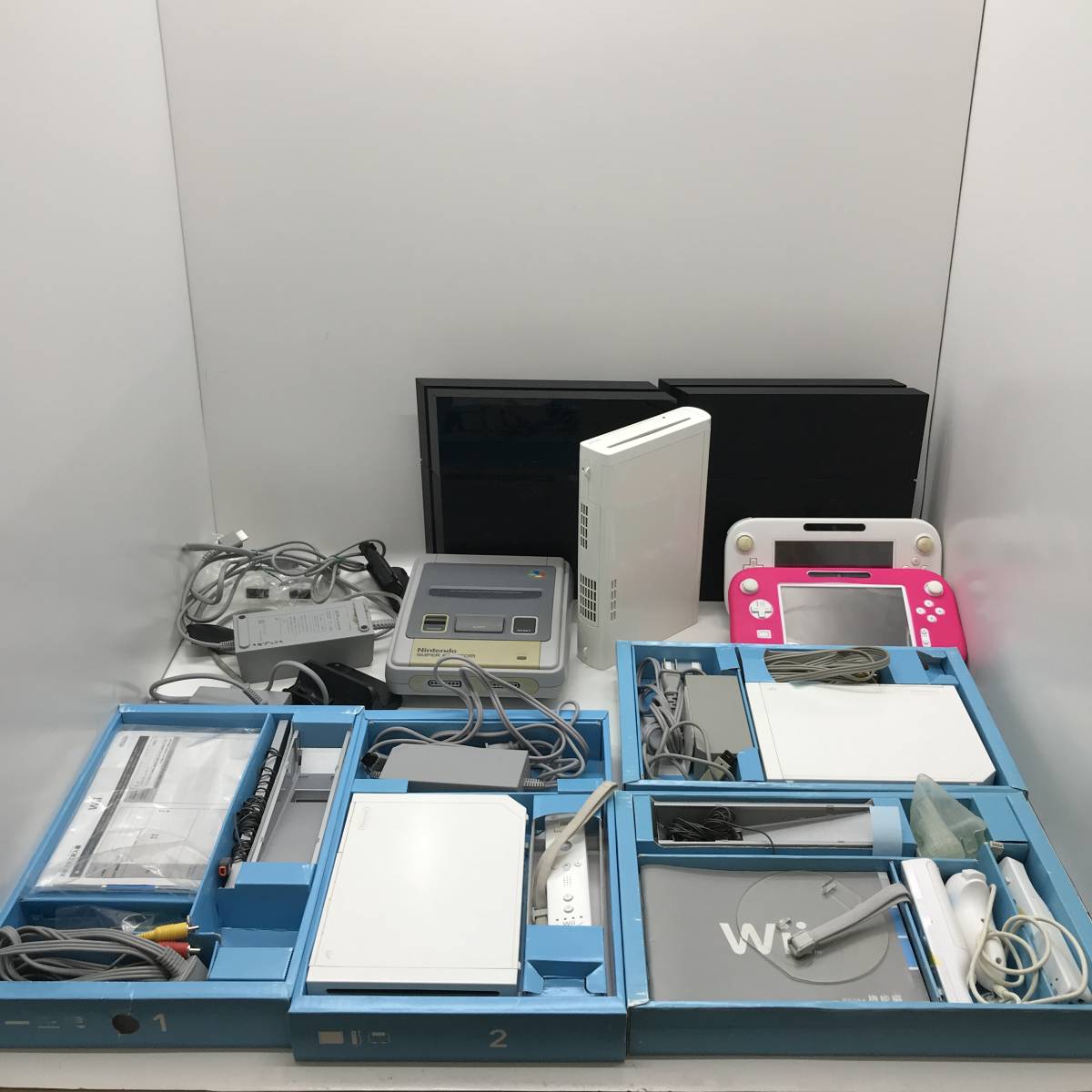 【１円～】ジャンク ゲーム機 まとめ売り スーパーファミコン プレステ４ PS４ スーファミ Wii【ジャンク品】