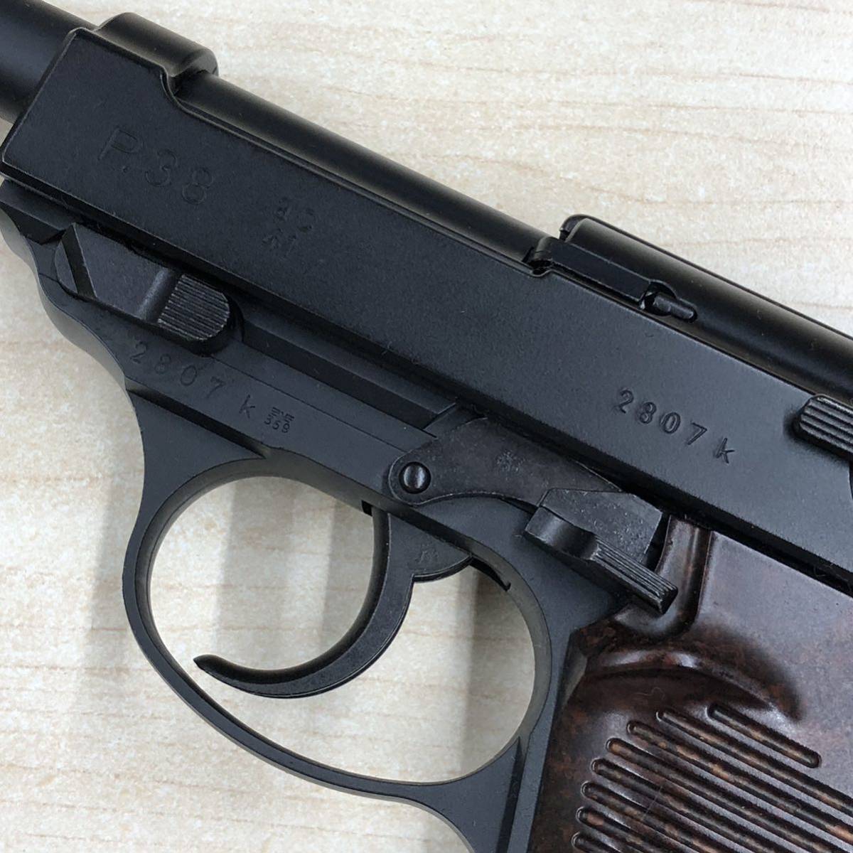② MARUZEN P38 WALTHER マルゼン ワルサー エアガン ジャンク品 ガス