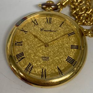 11148】超希少☆時計 Createur クレアトゥール IS201 GOLD1000 K24 K18