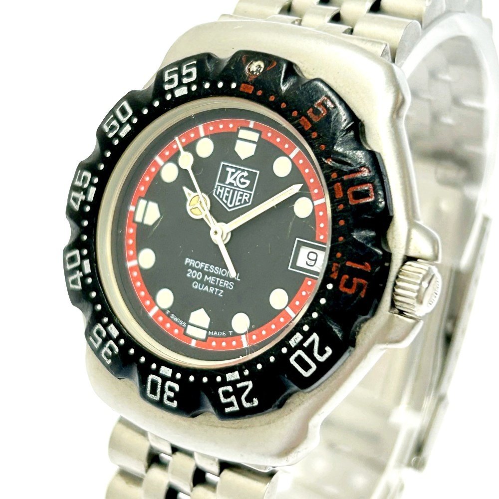 TAG Heuer タグホイヤー 374.513 クォーツ 腕時計 動作確認済み 1円スタート】TAG HEUER タグホイヤー 374.513 フォーミュラ1 SS