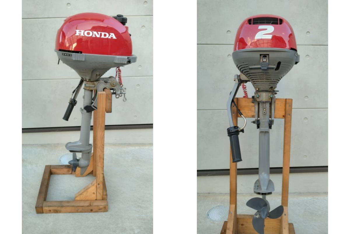 引取限定】HONDA 2馬力船外機 BF2DH