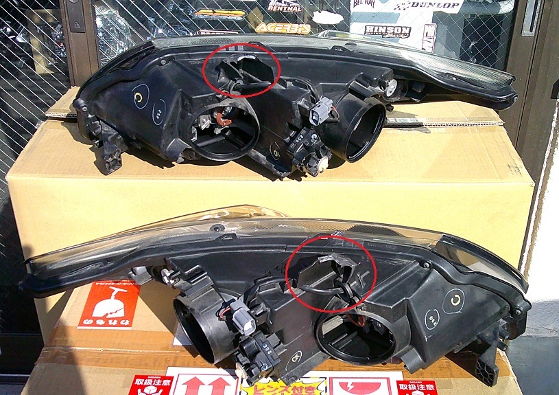 レンズ極上品 ホンダ CRZ ZF1/2 HID ヘッドライト 左右セット KOITO