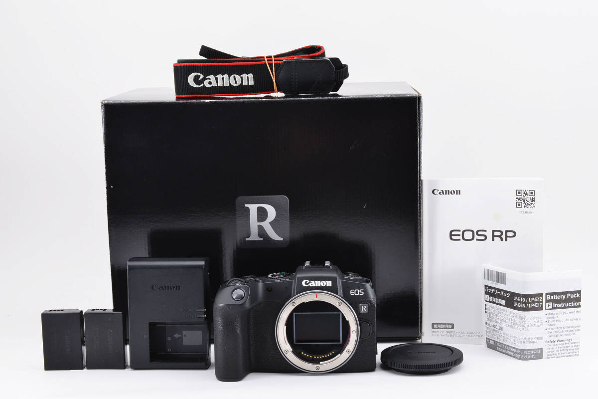 良品】キヤノン Canon EOS RP ボディ ブラック 元箱 使用感少なめ 