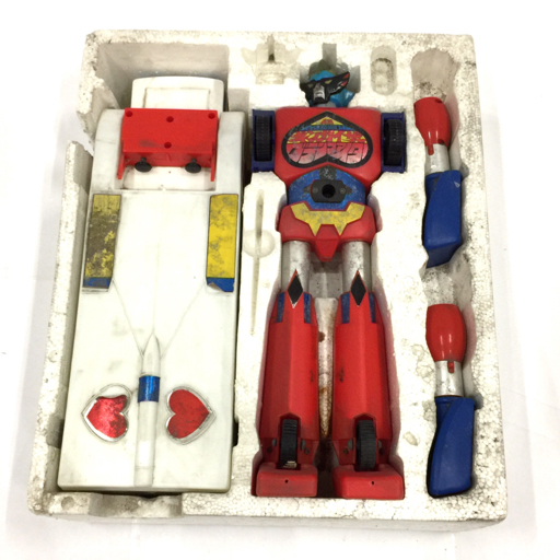 タケミ 超合体魔術ロボ ギンガイザー グランファイター 当時物 ホビー おもちゃ 現状品 ジャンク品 QG122-109