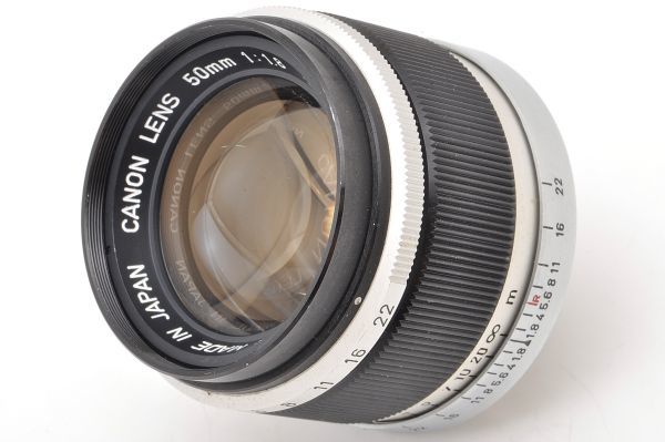CANON LENS 50mm F1.8 キヤノン レンズ Lマウント L39 キャノン カメラ