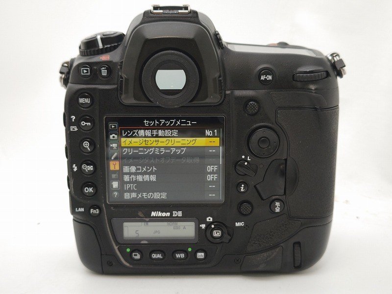 Nikon D5 ボディ ニコン ショット数約164000回 ボディ D5 XQD-Type
