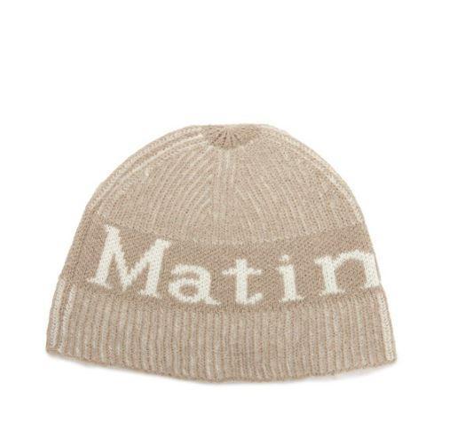ベージュ ニット帽 Matin Kim 正規品 Matin Kim 韓国 マーティンキム ベージュ ニット帽 ビーニー
