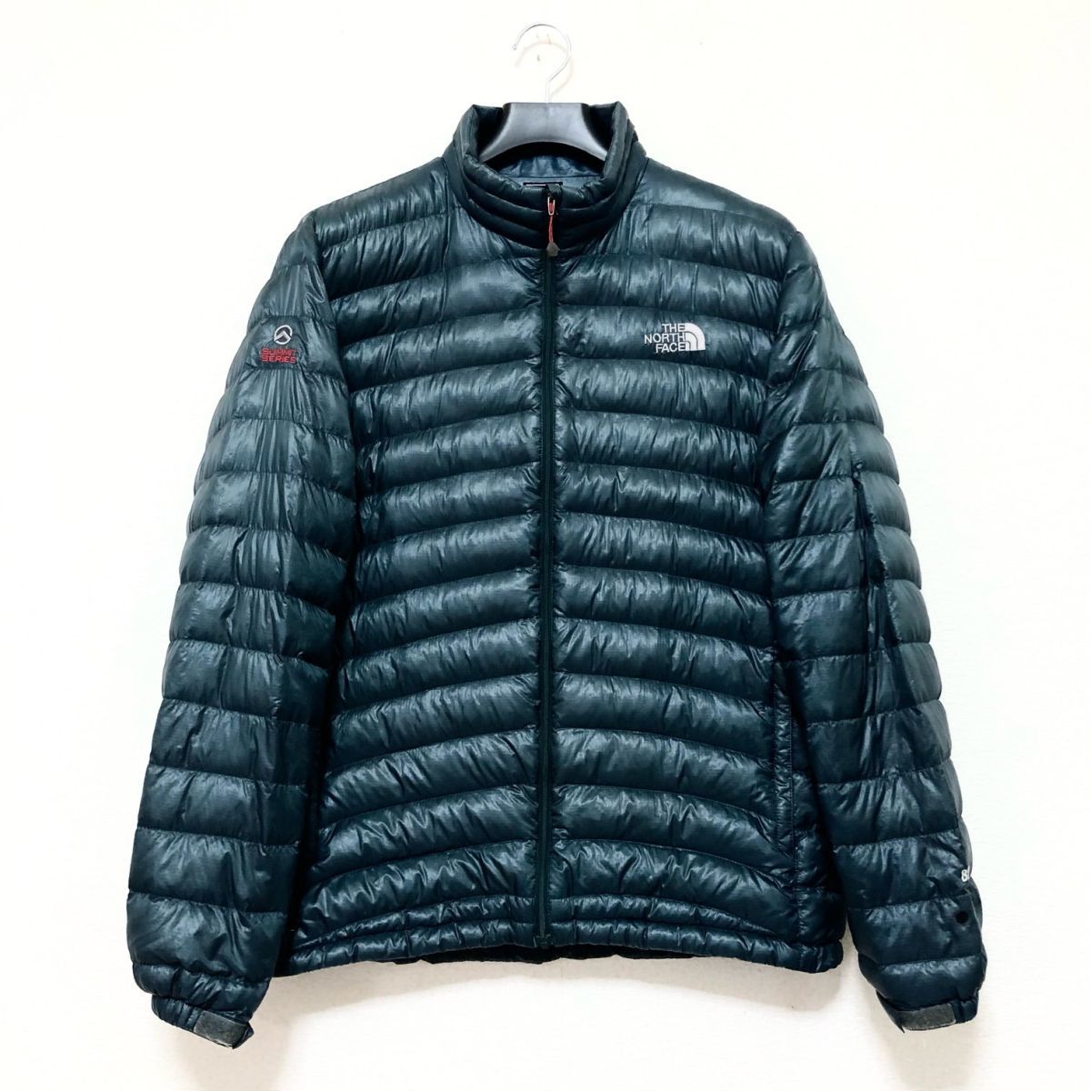L.L.Bean レザージャケット ノースフェイス ダウンジャケット メンズLサイズ 正規品 青緑 ブルー