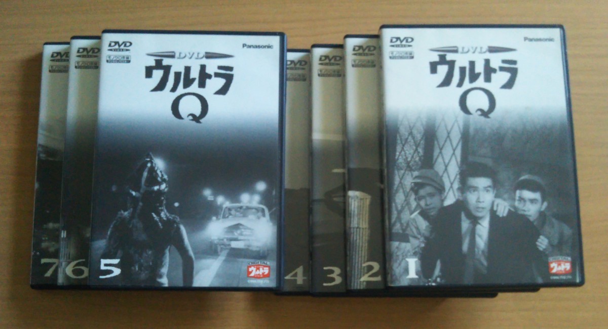 DVD ウルトラQ 全7巻 2001年度版デジタルリマスターモノクロ作品 ウルトラQ