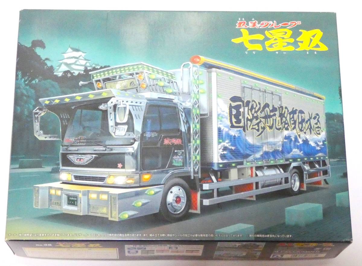6228T/未組立☆アオシマ 1/32 丸美グループ 七星丸 4tデコトラシリーズ 