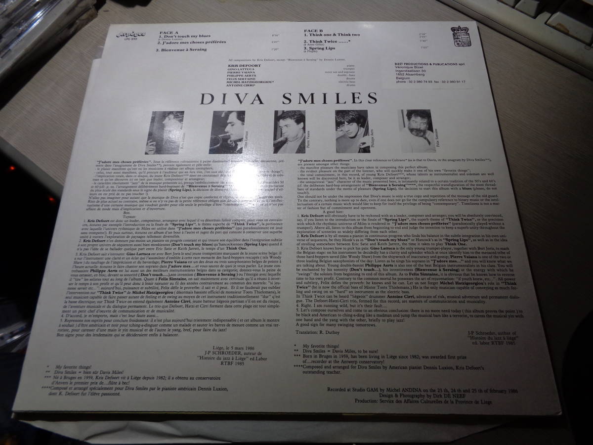 クリス・デフォールト，KRIS DEFOORT/DIVA SMILES(BELGIUM/ARPEGES