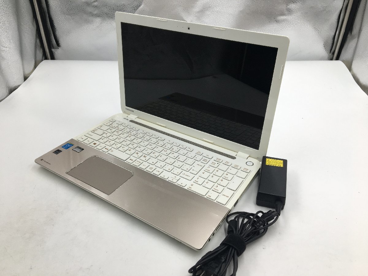 ♪▲【TOSHIBA 東芝】ノートPC/Core i3 4005U(第4世代)/HDD 500GB dynabook T554/45KG Blanccoにて消去済み 1201 N 22