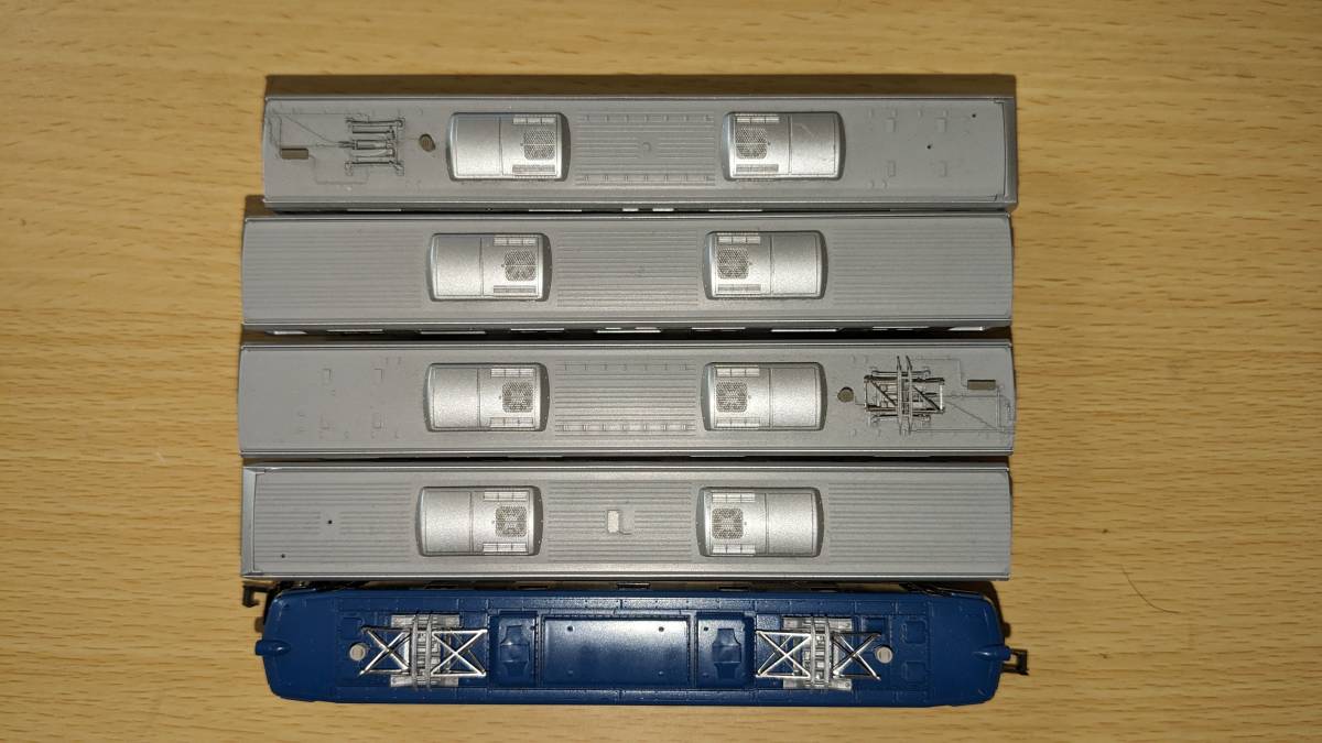 ジャンク】TOMIX 207系旧塗装 TOMIX EF58 大窓一般色 貨車12両 まとめ