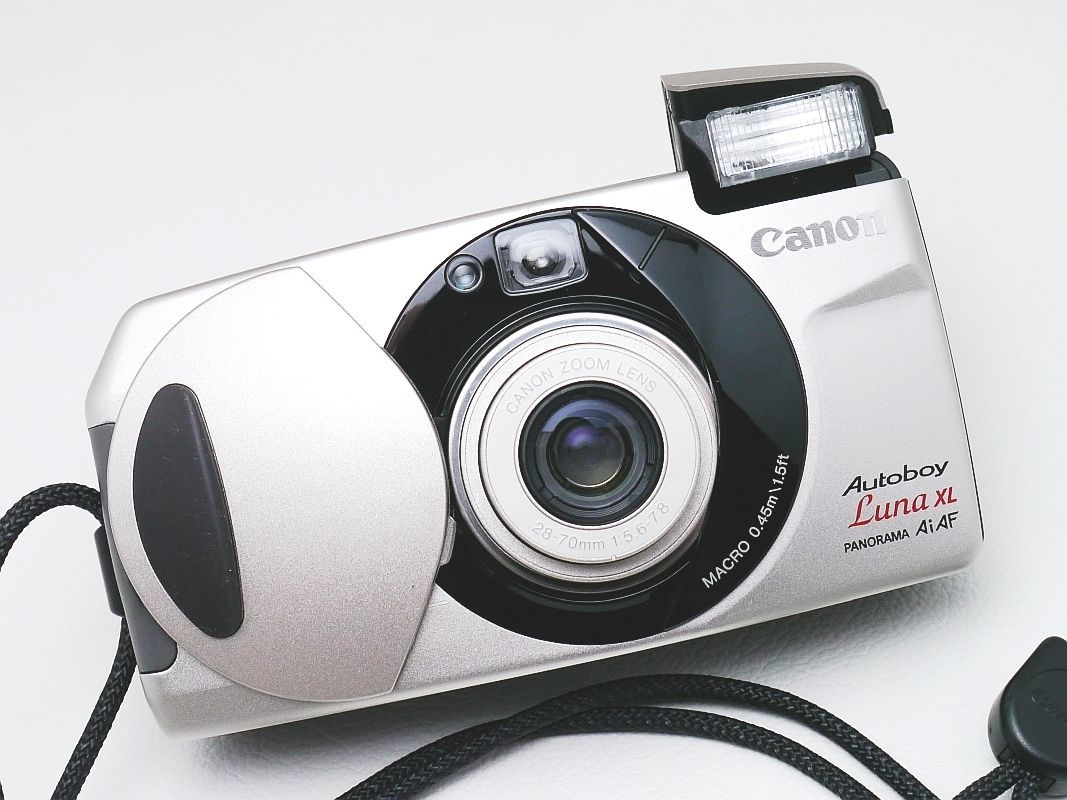 キレイです【良好】Canon Autoboy Luna XL オートボーイ ルナ キャノン 銀塩 フィルム コンパクト