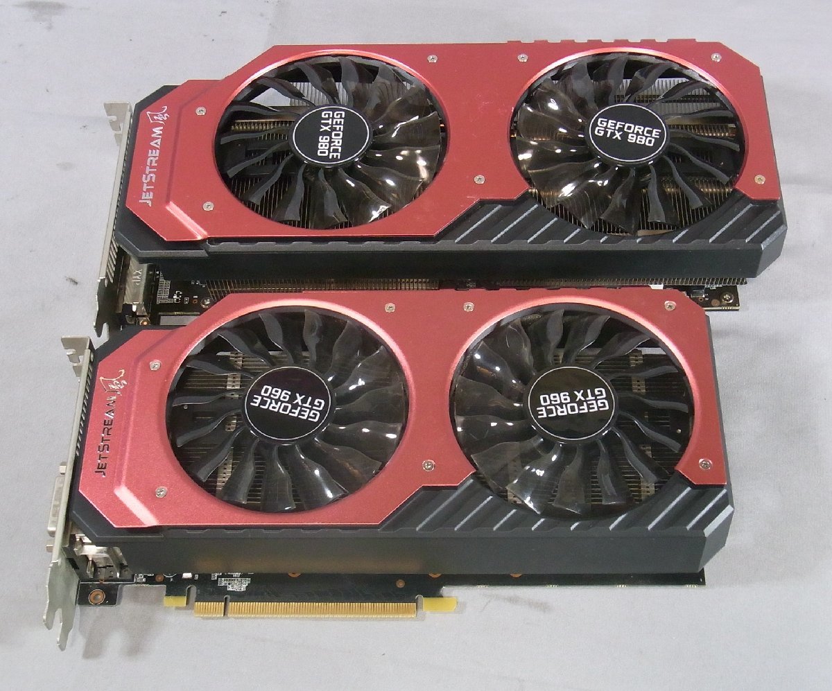 B37577 O-11256 GeForce GTX960 GTX980 2台セット ジャンク GTX