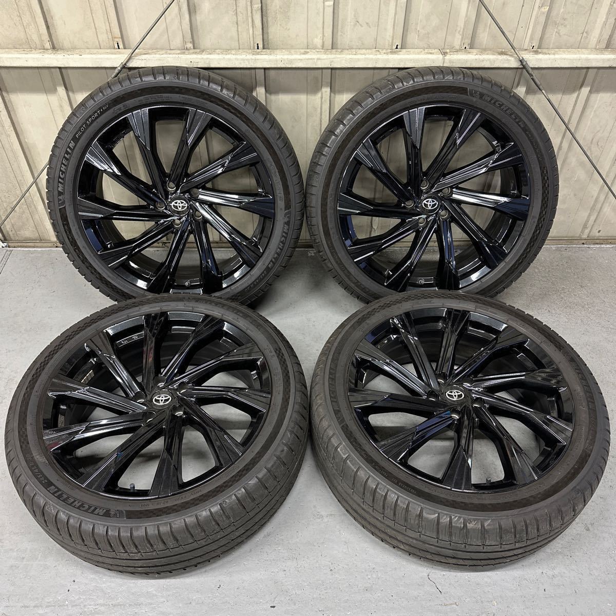 ☆中古品 245/45R20 MICHELIN トヨタ ハリアー純正GR PARTS 20インチ 