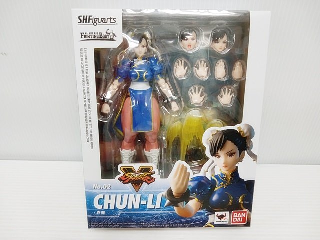 5A-512-018-1] バンダイ S.H.Figuarts ストリートファイター 春麗 塗装