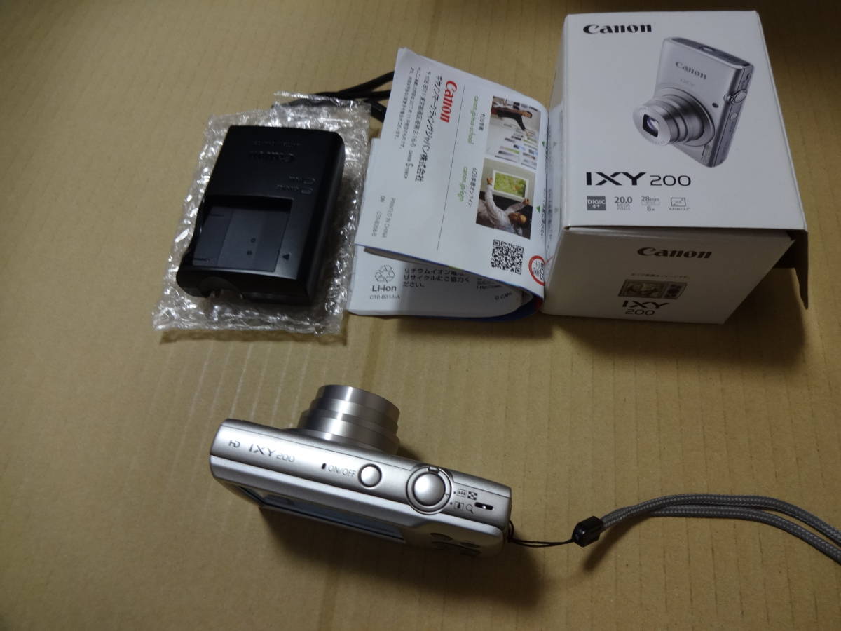 キヤノン IXY 200 中古品 SDカード付属 簡易動作確認済み 【公式通販】