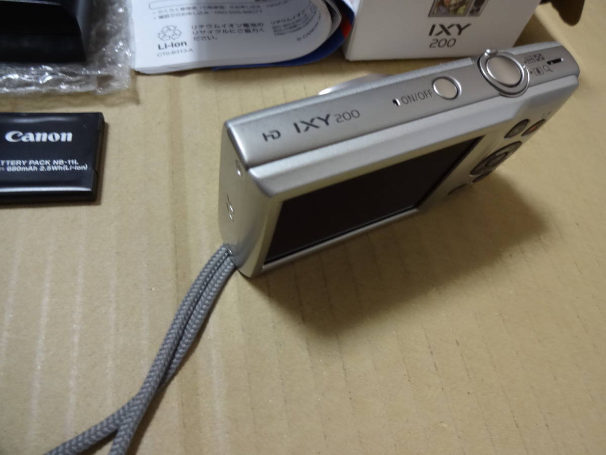 キヤノン IXY 200 中古品 SDカード付属 簡易動作確認済み 【公式通販】