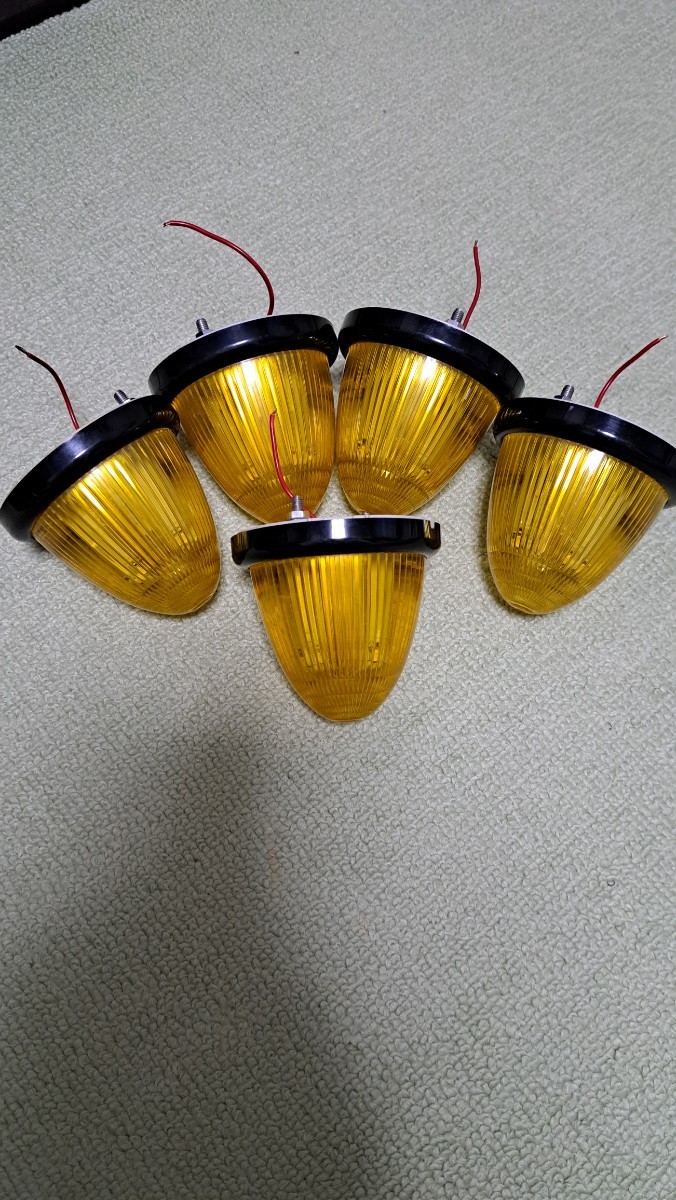 黄 SA-ML 24V LEDマーカー マーカーランプ 新型SA-ML黄1個 旧型MK-0324 