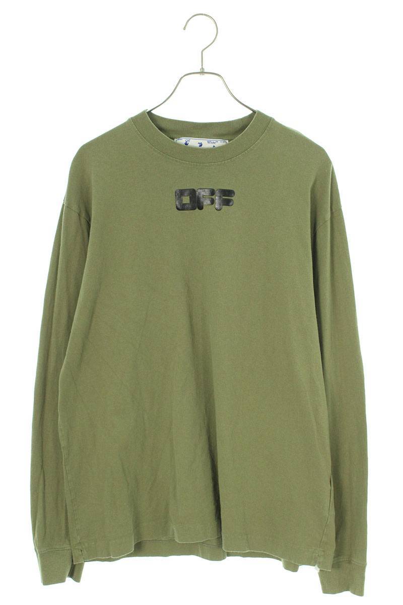オフホワイト OFF-WHITE 21AW OMAB064F21JER005 サイズ:XL ロゴ