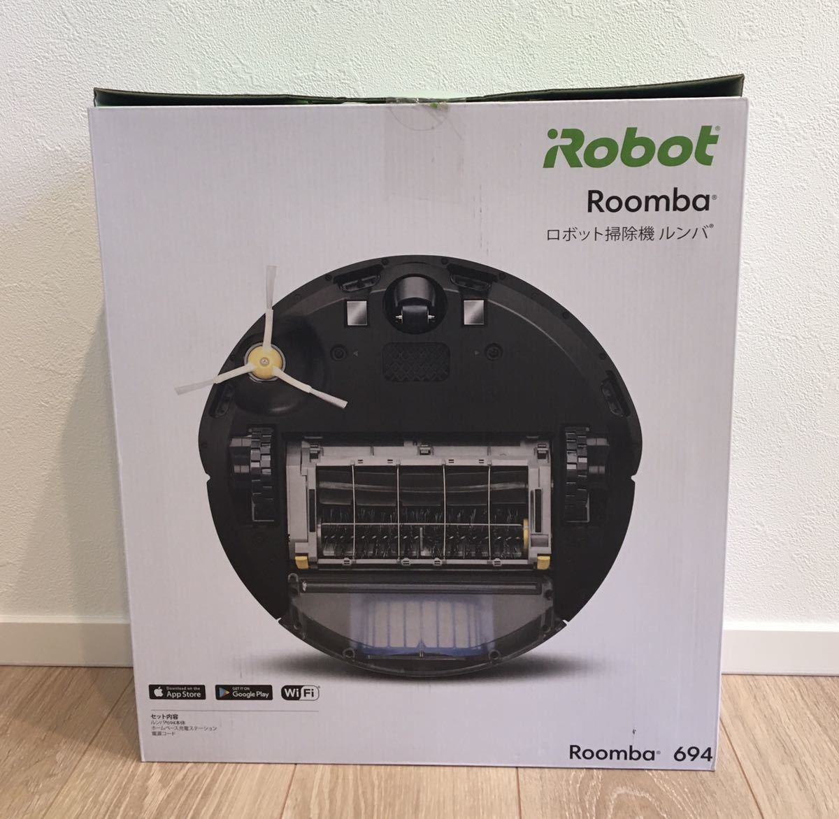 iRobot Wi-Fi対応 ルンバ ロボット掃除機694 未使用 C041 | SKLEPDEMO2 