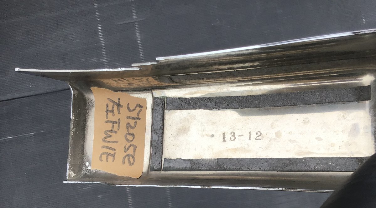 日野 プロフィア メッキ ステップカバー （助手席側）管理番号：51205e