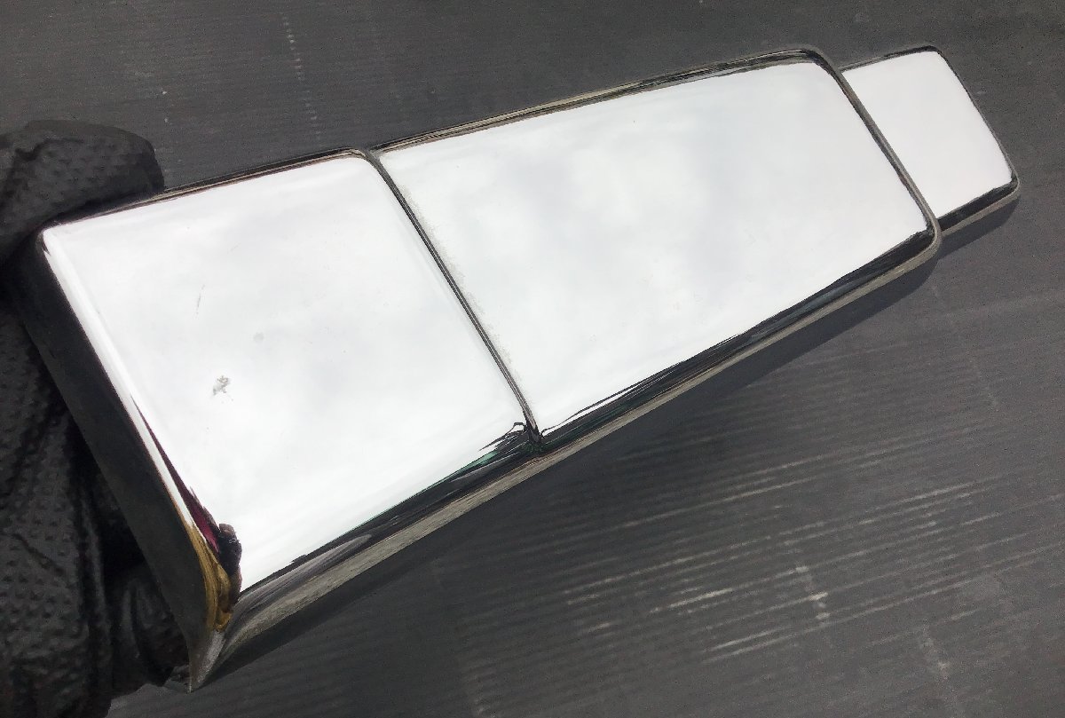 日野 プロフィア メッキ ステップカバー （助手席側）管理番号：51205e