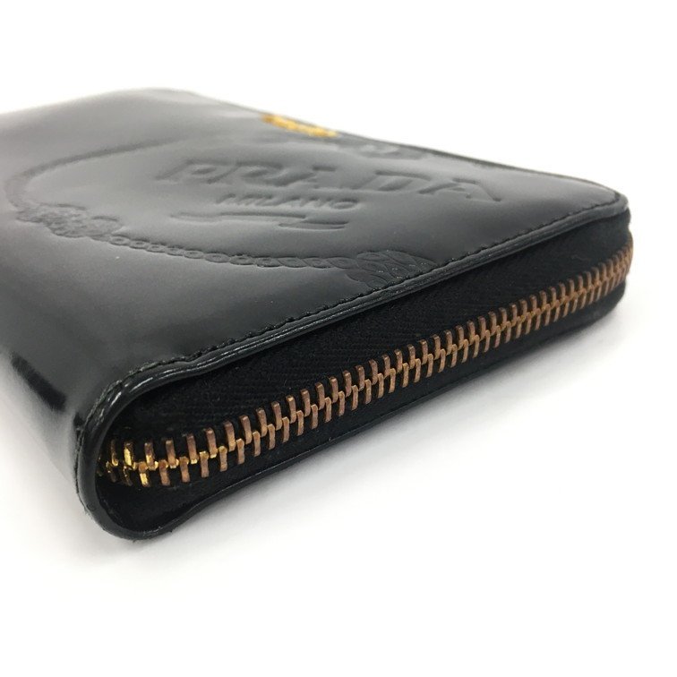 PRADA プラダ 長財布 黒 IM0506 164 箱付き【BLAC3024】 【公式通販】