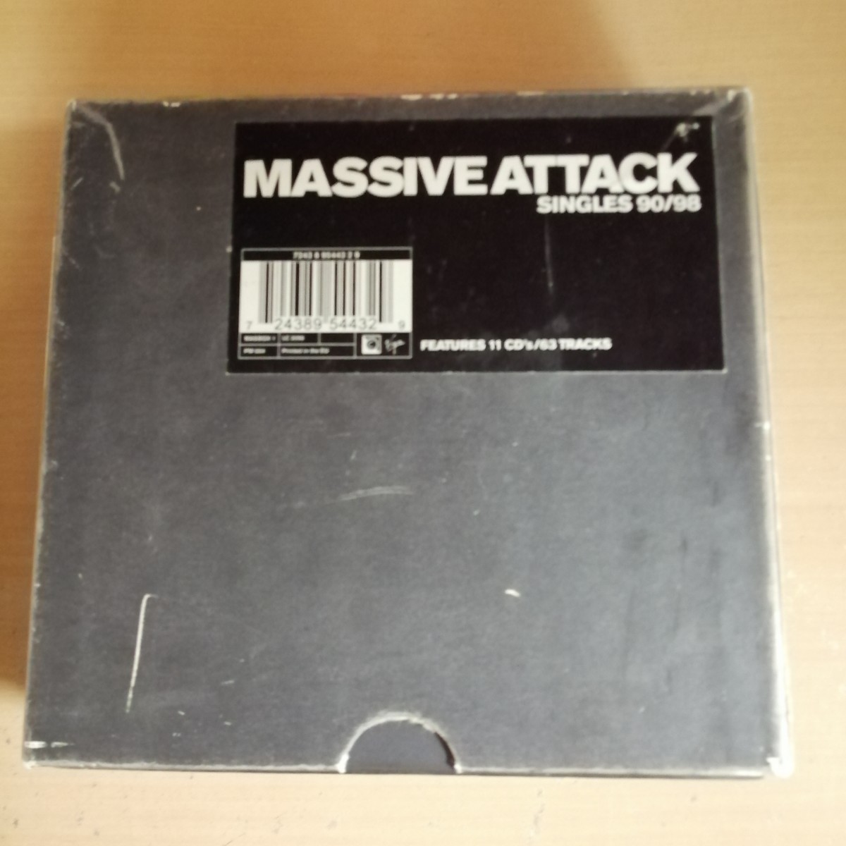 massive attack singles 90/98 11枚組レコードBOX Singles 90/98