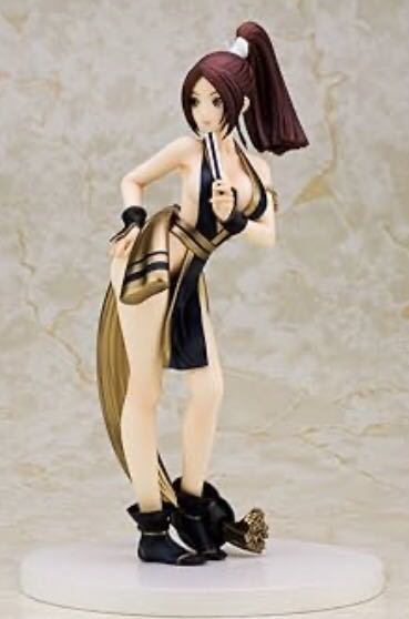 アクションフィギュア　不知火舞　1/6 28cm 女性フィギュア　ゴールド×ブラックver アニメゲームキャラ　セクシー　オリジナルBOX付_1