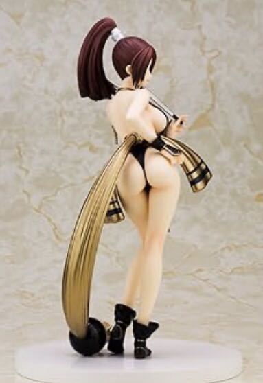 アクションフィギュア　不知火舞　1/6 28cm 女性フィギュア　ゴールド×ブラックver アニメゲームキャラ　セクシー　オリジナルBOX付_4