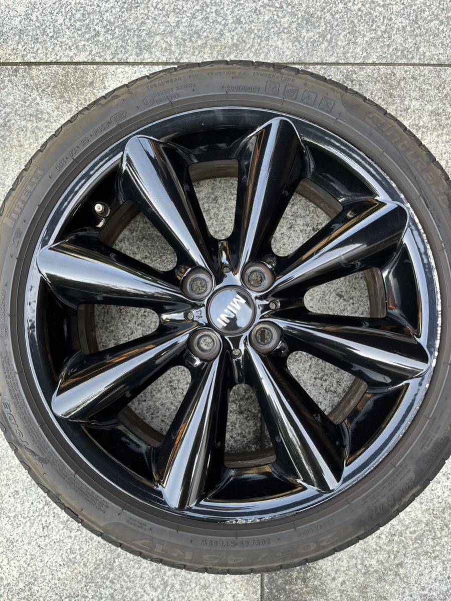 BMW MINI純正 アルミホイール 17インチ 7J 4穴R55 R56 4本セット(純正 