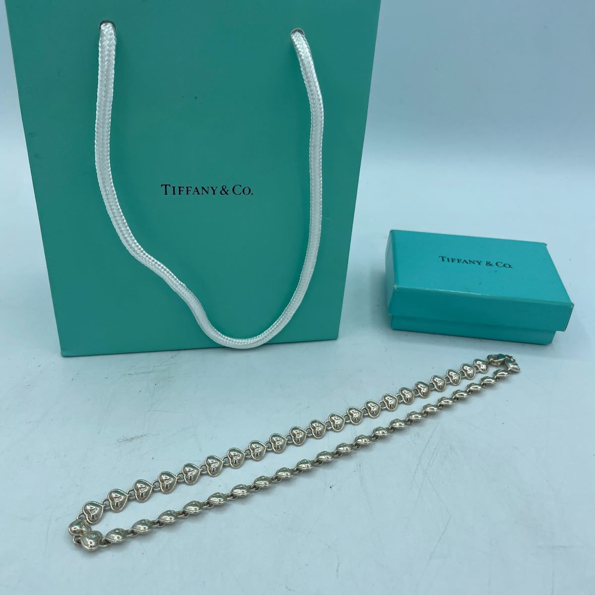 送料無料】TIFFANY Co ティファニー ネックレス シルバー ハート