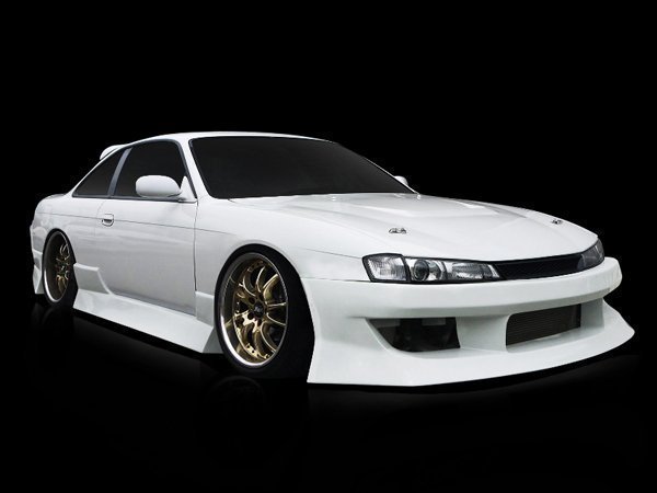 日産純正 S14シルビア後期 エアロ４点セット【配達可能な場合有り】 S14 シルビア 後期 エアロセット バンパータイプ 【公式通販】