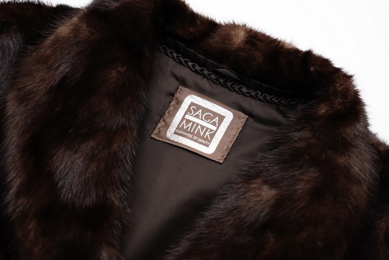 GO7280○SAGA MINK*サガミンク*銀サガ*デミバフ*ファーコート*本