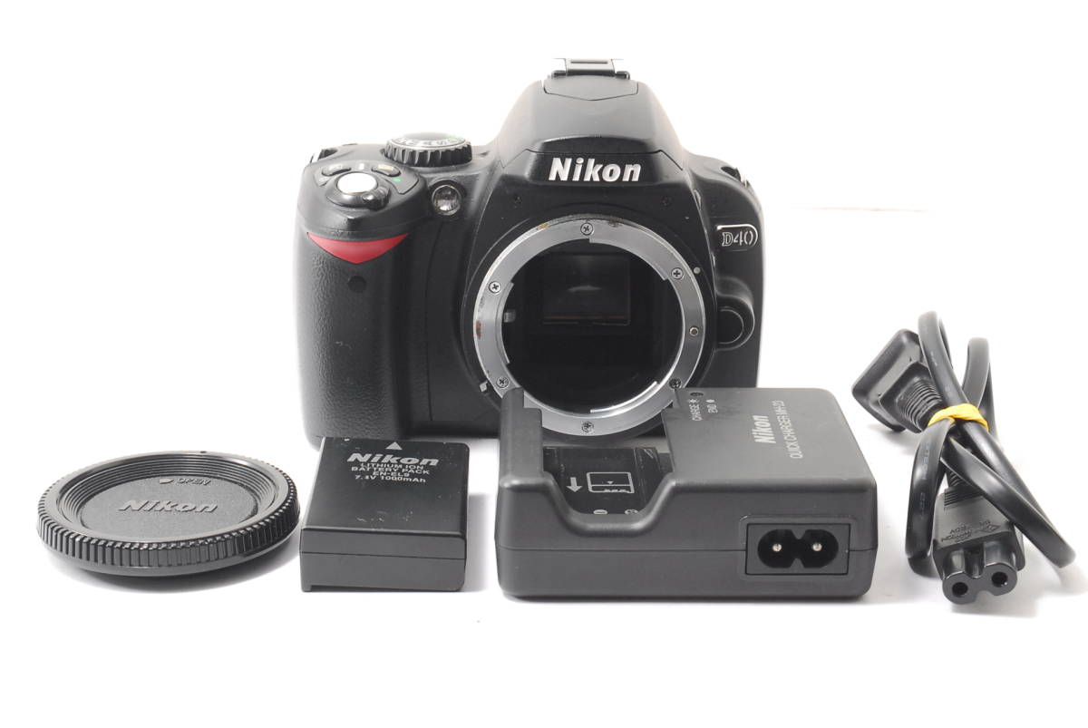 極上品★NIKON ニコン D40 ボディ★3480