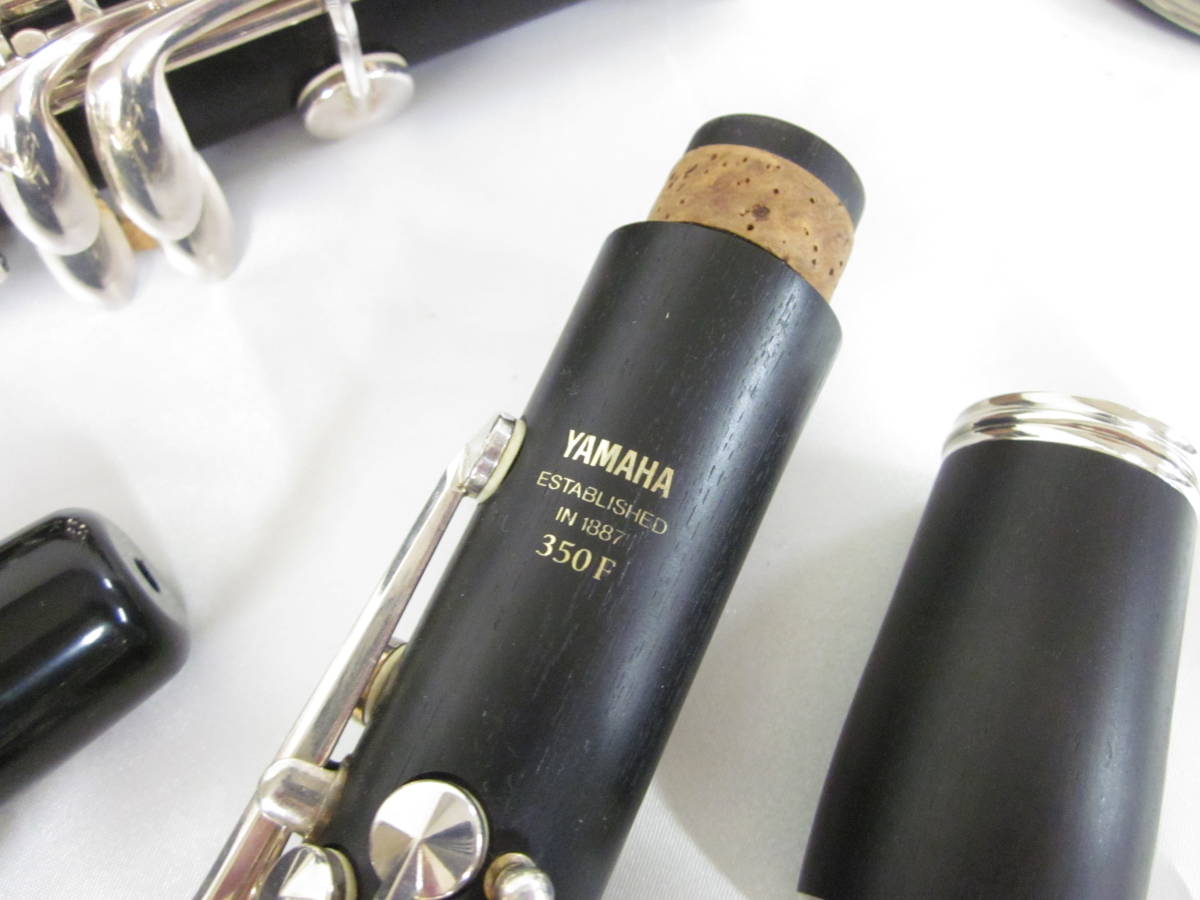 ⑤ YAMAHA ヤマハ クラリネット 350F ケース付き 0612056011 YAMAHA